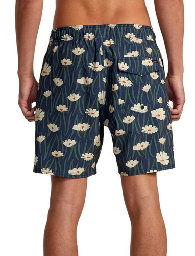 RVCA Men's Boardshorts VA TRUNK PRINT - Dusty Rose - Size 32 - NWT - Picture 2 of 8