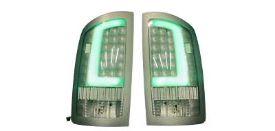 02-06 Dodge Ram Pre-Built LED Tail lights with color match paint - Image 3 of 3