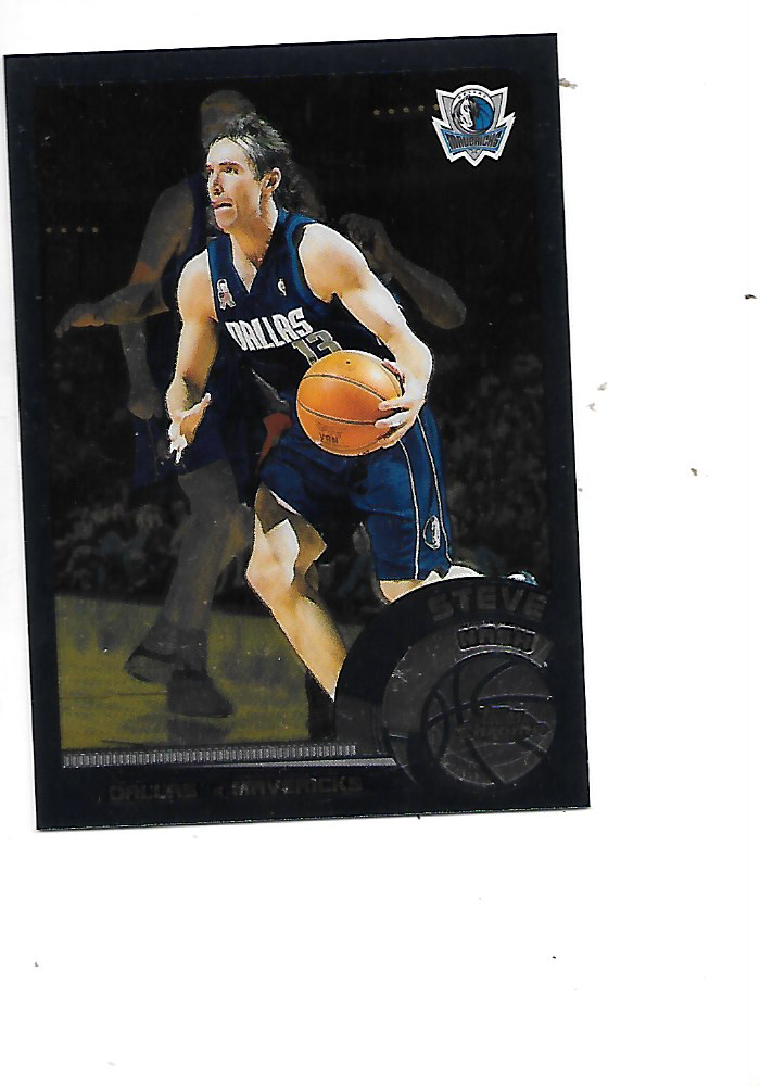 Steve Nash HOF 2002-03 Topps Chrome Basketball Card #82 Dallas Mavericks