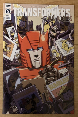 2020 IDW Transformers Galaxies 5; Leth Story, Milne Cover A; Deathsaurus; NM