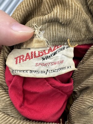 Vintage 1960s Men's Winchester Trailblazer Hunting Jacket Canvas