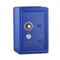 Kids Safe Bank, Made Of Metal, With Key And Combination Lock, (blue), New, Free on sale Kids Safe Bank, Made Of Metal, With Key And Combination Lock, (blue), New, Free on sale