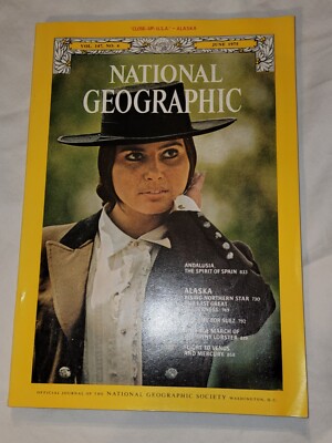 National Geographic Magazine Andalusia The Spirit Of Spain Vol 147 No 6, June 75