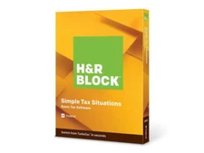 Brand New H&R Block 2018 Simple Tax Situations Federal Tax Software