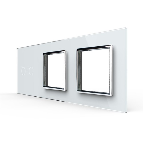 LIVOLO SmartHome Touch Funk Lichtschalter Steckdosen Wechselschalter Weiß Chrom - Bild 112 von 276