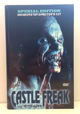 Stuart Gordon's CASTLE FREAK (dvd) HARTBOX Limited Uncut Edition DIRECTOR'S CUT