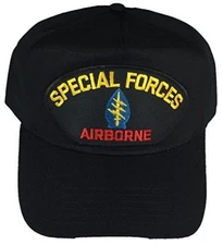 US ARMY SPECIAL FORCES SF AIRBORNE HAT GREEN BERET QUIET PROFESSIONAL VETERAN