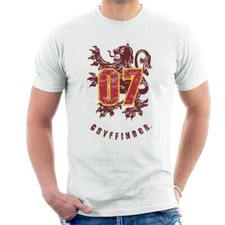 Harry Potter Quidditch Gryffindor 07 Team Badge Men's T-Shirt