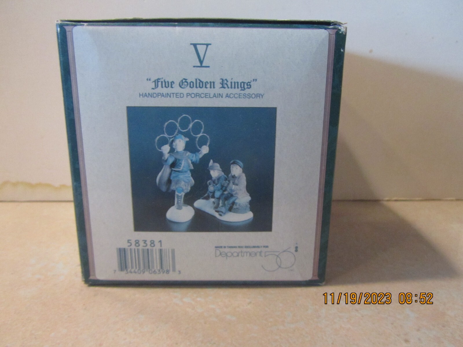 Click here to see eBay Auction
