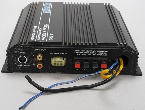 Jensen A220 100w + 100 W Mosfet Power Jensen A220 250 Watts Bridged - Picture 5 of 7