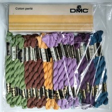 41 DMC 5 Pearl Cotton Embroidery Floss Needlepoint Thread Assorted Colors Lot