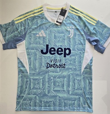 2025/26 Adidas Juventus #10 YILDIZ Sponsor Away Soccer Jersey Size