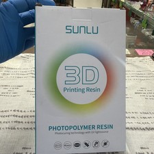 SUNLU Photopolymer Resin: 1000g High Temp 405nm UV Curing Solid Grey