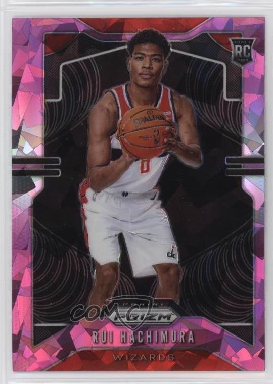 2019-20 Panini Prizm Rookie Pink Ice Prizm Rui Hachimura #255 0f3j