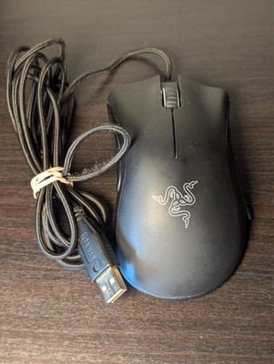 Original Razer Deathadder Chroma USB Wired Black Gaming Mouse Working See Video