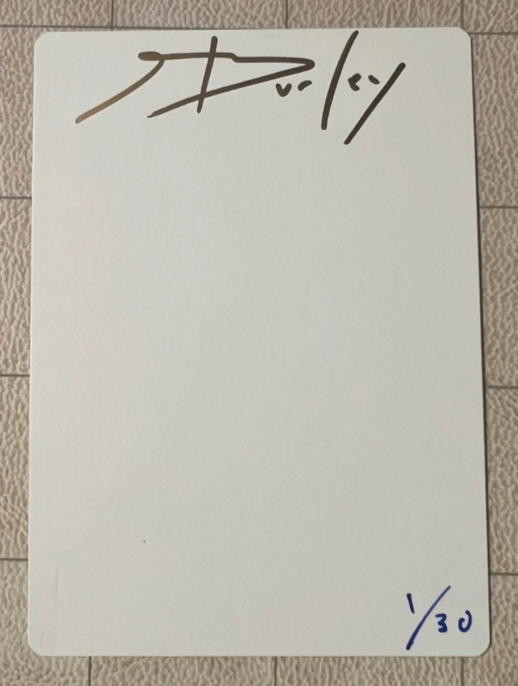 Foil Dismal Backwater Fate Reforged Artist Proof 1/30 Signed by Same Burley - Image 2 of 2