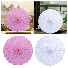 82cm Chinese Umbrella for Decoration, Events Versatile Chinese Art Silk Umbrella