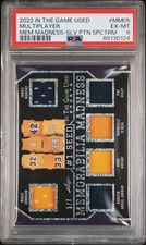 2022 Game Used Kobe Bryant - 12 Players Silver Pattern Spectrum Lakers 76ers #/7