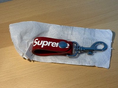 made in Italy Supreme leather keychain red | eBay made in Italy Supreme leather keychain red | eBay