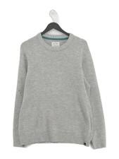 FatFace Men's Jumper M Grey Cotton