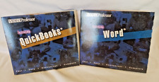 Video Professor Word  Quickbooks -3 CD Sets PC CD ROM