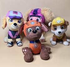 Paw Patrol Plush Stuffed Animal Toy Set - Skye, Zuma, Rubble And Skye  2 