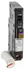 SQUARE D QO120DF QO120DFC 20A DOBLE FUNCIÓN AFCI/GFCI QO TIPO INTERRUPTOR NUEVO