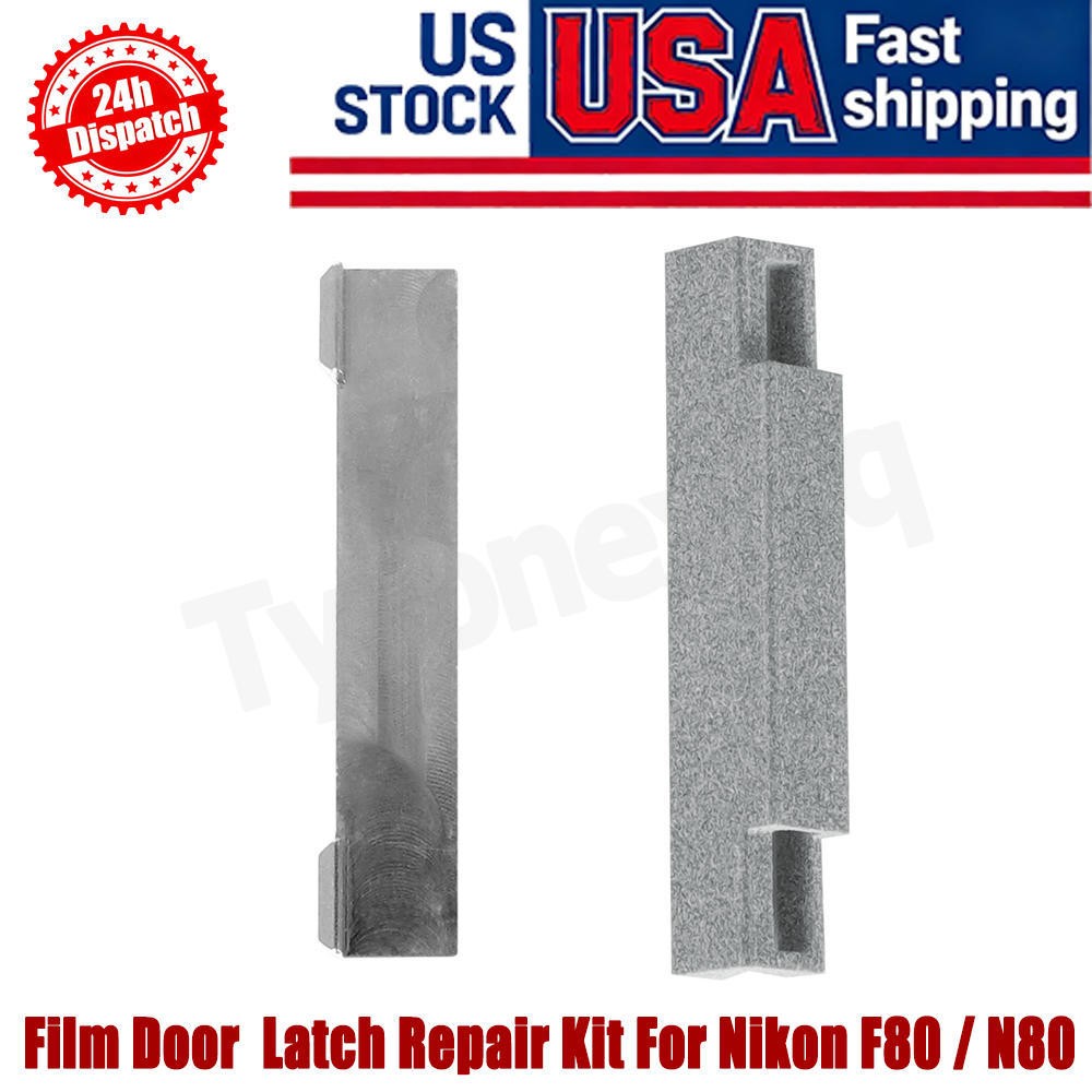 For Nikon F80 N80 Camera Back Film Door Broken Latch Metal Repair Rebuild Kit 