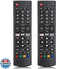 【Pack of 2】 for LG Smart TV Remote Control Replacement，Universal 