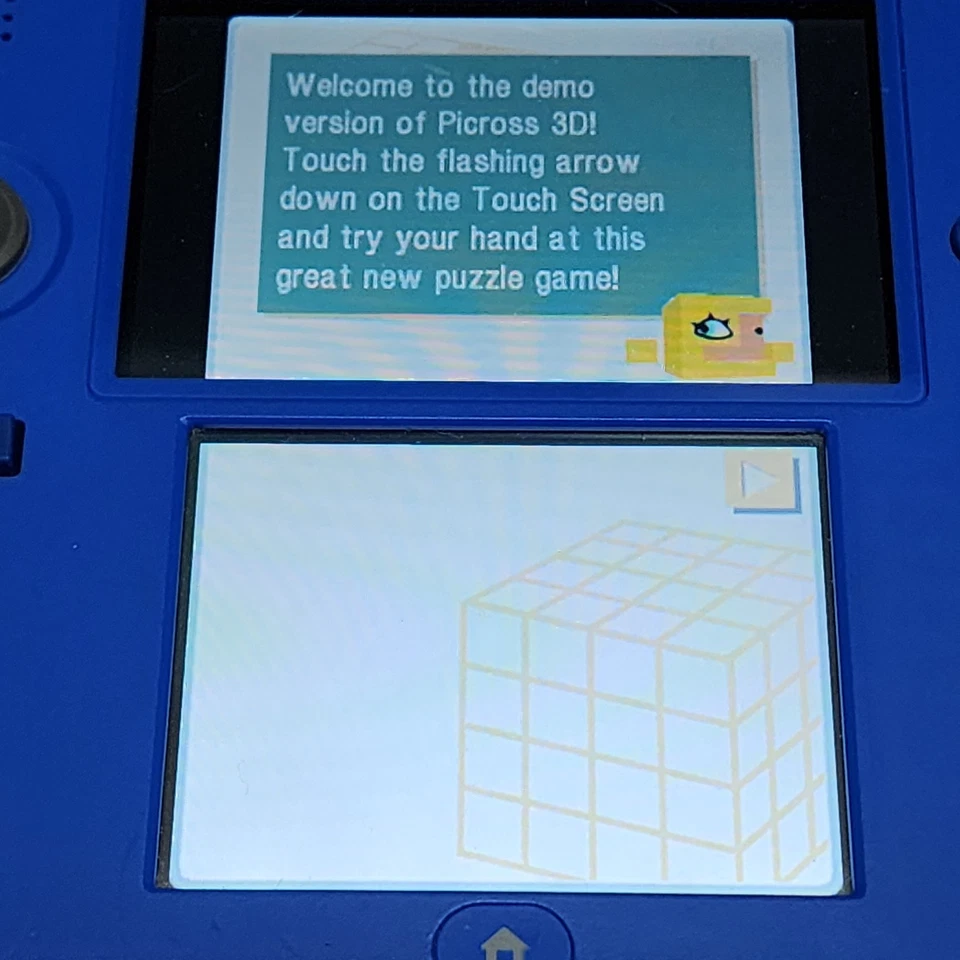 Picross 3D - Nintendo DS Kiosk Demo - Not For Resale - Image 4 of 4