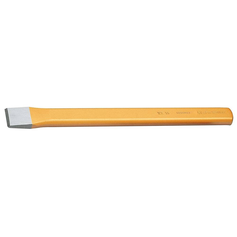 Burin plat ovale Gedore 95-200 outil de maçonnerie 200x23x13mm pour béton et brique