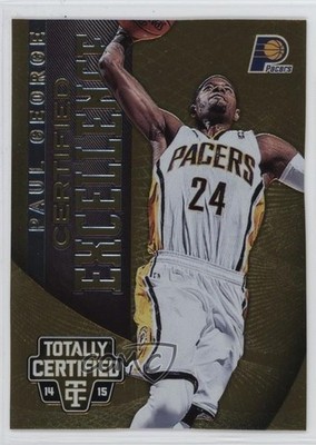 2014-15 Panini Totally Certified Excellence 298/299 Paul George #9 04ah