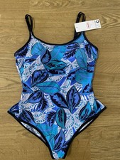 Anita Prothesen-Badeanzug Blau Gr. 46 | Cup: 95C | Neu mit Etikett