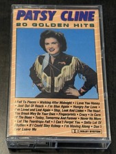Patsy Cline - 20 Golden Hits - Cassette Tape - 1987 - Classic Country Music