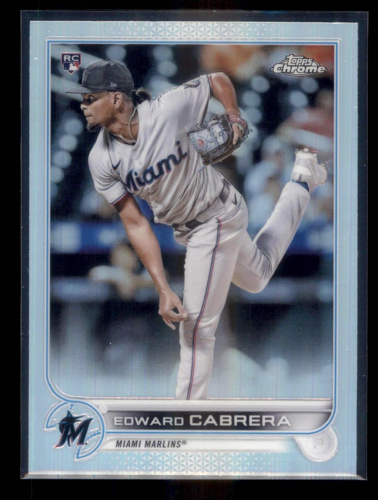 2022 Topps Chrome - Edward Cabrera #64 Refractor (RC)