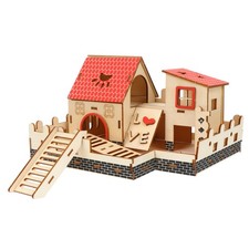 Wooden Hamster House Hamster Climbing Ladder Toy Hamster Ladder Climbing Toy