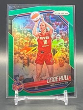 2025 Panini Prizm WNBA Lexie Hull Green Prizm #51 Indiana Fever