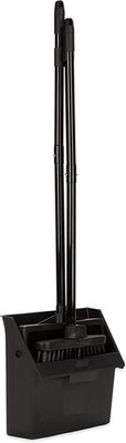 Carlisle Foodservice Products Sparta Duo-Pan Upright Dust Pan And Broom Set
