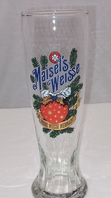 Maisel's Weisse Weizenglas 0,5 L  ''  Frohe Weisse Weihnachten '' NEU