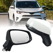 Right Passenger Side Mirror Compatible with Toyota RAV4 2019 2020 2021 2022 2023