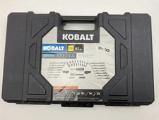 Kobalt Universal 67-Piece Standard & Metric Mechanic's Tool Set Hard Case NEW!