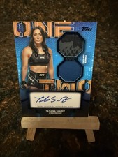 2024 Topps UFC Knockout Tatiana Suarez Auto /50 Relic