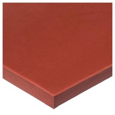 GRAINGER APPROVED BULK-RS-S50FDA-271 Silicone Strip,50A,36"x2"x0.25",Red 1MWN3