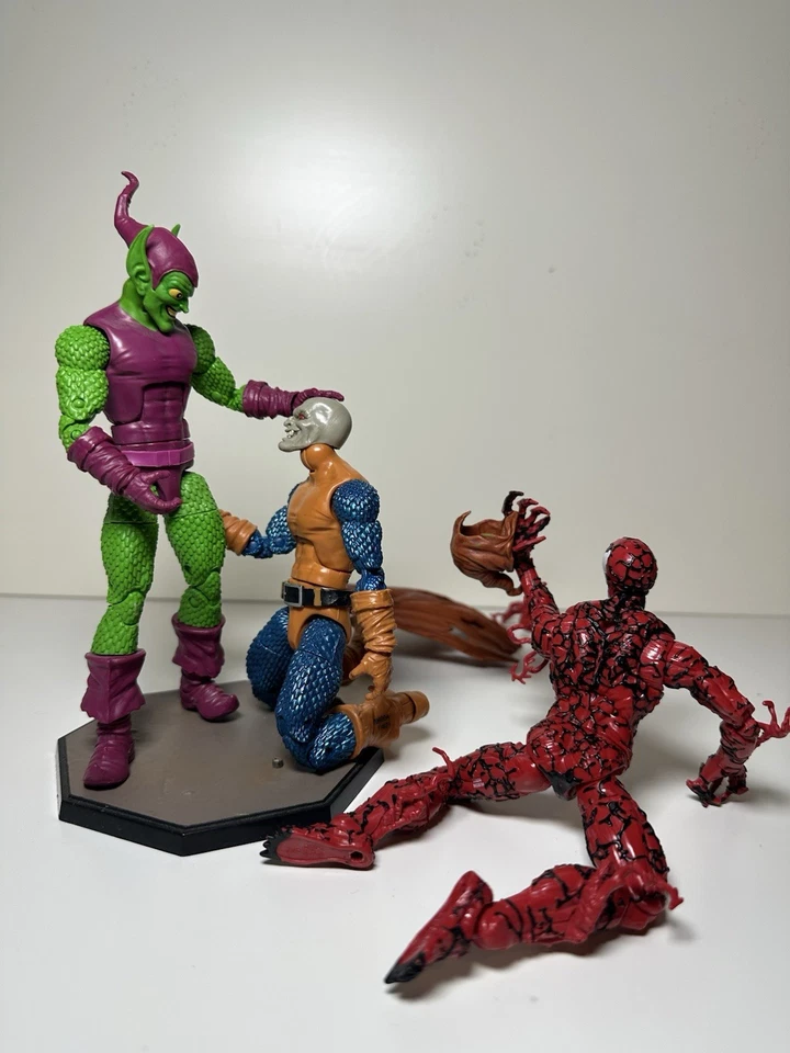 Lote Leyendas Marvel Hob Goblin 2012 Carnage 2018 Duende Verde 2020 Foto 4 de 4