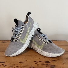 Scarpe Nike Space Hippie 01 da uomo taglia 11 grigio bianco sneakers da corsa DJ3056-300