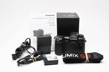 Panasonic Lumix DC-G9 Body, batt, charger, strap, 13K Acts, Boxed