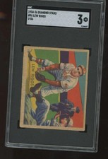 1934-36 Diamond Stars Baseball Cards 48