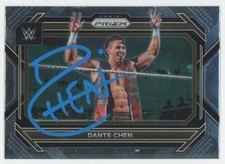 Dante Chen WWE Authentic Signed 2023 Panini Prizm #60 Card BAS #BS86636