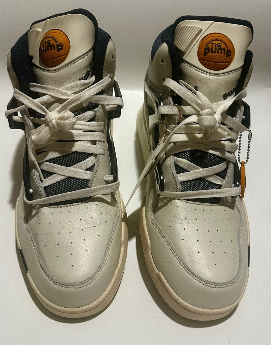 ポム Reebok Pump Omni Zone II Chalk Size 12 GY5301 Chalky Navy Gold | eBay