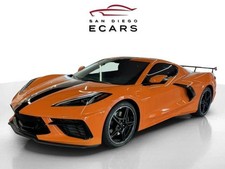 San Diego California 2023 Orange Corvette